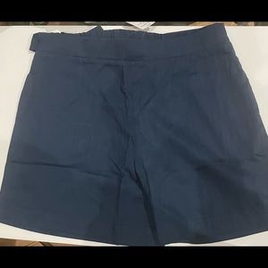 High waisted Navy Shorts